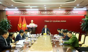 Ban Chỉ đạo phòng, chống tham nhũng, lãng phí, tiêu cực tỉnh họp phiên thứ 11