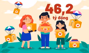 46,2 tỷ đồng - là tổng giá trị hoạt động nhân đạo trên toàn tỉnh năm 2024