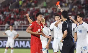 Đội trưởng đá xấu nhận thẻ đỏ, Indonesia bị loại khỏi AFF Cup 2024