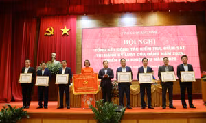Triển khai công tác kiểm tra, giám sát, thi hành kỷ luật của Đảng năm 2025