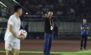 HLV Kim Sang-sik: 'Chúng tôi có lúc khó khăn trước Lào'