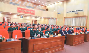 Thành phố Đông Triều: Gặp mặt kỷ niệm 80 năm Ngày thành lập Quân đội nhân dân Việt Nam