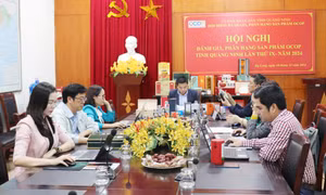 Đánh giá, phân hạng sản phẩm OCOP tỉnh lần thứ IX năm 2024