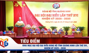 Khai mạc Đại hội đại biểu Đảng bộ tỉnh Quảng Ninh lần thứ XVI, nhiệm kỳ 2025 - 2030