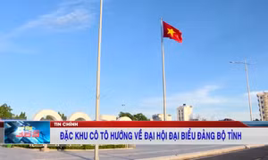 Đặc khu Cô Tô hướng về Đại hội đại biểu Đảng bộ tỉnh