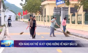 Rộn ràng khí thế và kỳ vọng hướng về ngày bầu cử