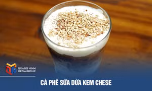 Cà phê sữa dừa kem chese