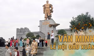 Văn minh lễ hội đầu xuân