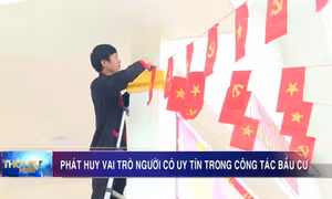 Phát huy vai trò người có uy tín trong công tác bầu cử
