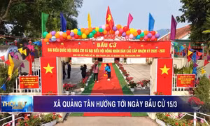 Xã Quảng Tân hướng tới ngày bầu cử 15/3