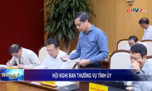 Hội nghị Ban Thường vụ Tỉnh ủy