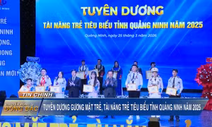 Tuyên dương gương mặt trẻ, tài năng trẻ tiêu biểu tỉnh Quảng Ninh năm 2025