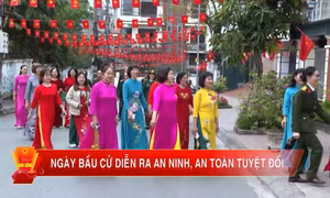 Bảo đảm an ninh, an toàn tuyệt đối ngày bầu cử