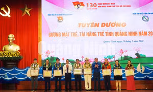 Tuyên dương gương mặt trẻ, tài năng trẻ, đảng viên trẻ tiêu biểu năm 2018-2025