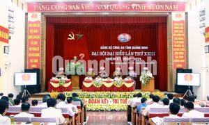 Đại hội Đại biểu Đảng bộ Công an tỉnh, tháng 7-2020