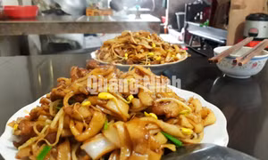 Phở xào Bình Liêu