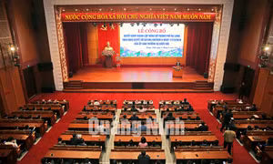 Công bố Quyết định thành lập Đảng bộ TP Hạ Long, tháng 1-2020