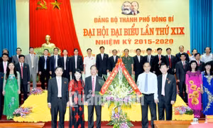 Đại hội Đại biểu Đảng bộ TP Uông Bí lần thứ XIX, nhiệm kỳ 2015-2020