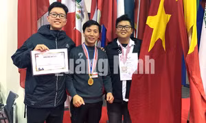 2 học sinh Quảng Ninh đoạt huy chương bạc Cuộc thi phát minh sáng chế quốc tế lần thứ 44, tháng 11-2019