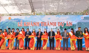 Dự án Đưa điện lưới ra 5 xã đảo huyện Vân Đồn, tháng 1-2015
