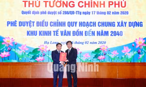 Công bố Đồ án Điều chỉnh quy hoạch chung xây dựng KKT Vân Đồn, tháng 2-2020