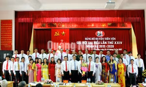 Đại hội Đảng bộ huyện Tiên Yên lần thứ XXIV – đại hội điểm đầu tiên của tỉnh, tháng 6-2015