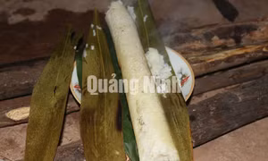 Cơm nướng ống tre