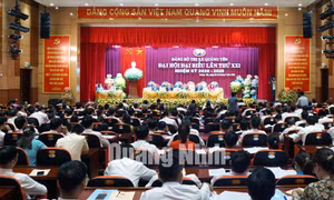 Đại hội đại biểu Đảng bộ TX Quảng Yên lần thứ XXI, tháng 7-2020