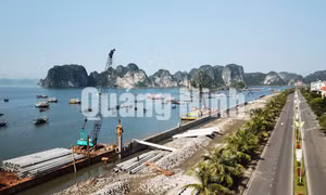 Dự án mở rộng đường bao biển Trần Quốc Nghiễn, tháng 7-2019