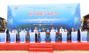 TKV triển khai xây dựng các hạng mục Nhà máy Nhiệt điện Na Dương II