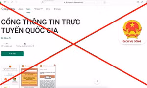 Danh sách 20 website giả mạo Cổng Dịch vụ công quốc gia, ngân hàng
