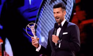 Vượt qua Messi, Djokovic đoạt 'Oscar của thể thao'