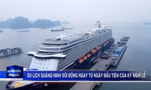 Du lịch Quảng Ninh sôi động ngay từ ngày đầu tiên của kỳ nghỉ lễ