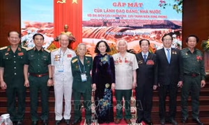 Lãnh đạo Đảng, Nhà nước gặp mặt cựu chiến binh, cựu TNXP tham gia Chiến dịch Điện Biên Phủ