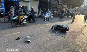 Bình Phước: Va chạm giữa xe máy và người đi bộ làm 2 người tử vong