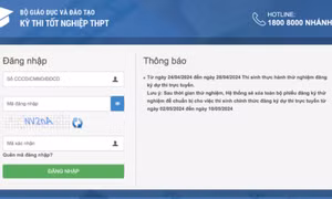Hướng dẫn cách đăng ký dự thi tốt nghiệp THPT 2024 trực tuyến