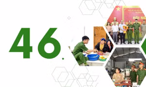 46 - là số xã, phường, thị trấn trên địa bàn tỉnh đã xây dựng mô hình an ninh cơ sở