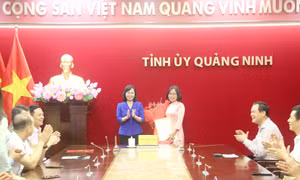 Công bố quyết định bổ nhiệm Phó Trưởng Ban Nội chính Tỉnh ủy