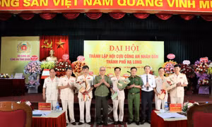 Đại hội thành lập Hội Cựu Công an nhân dân TP Hạ Long