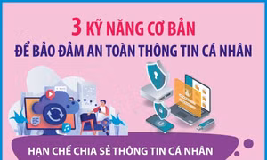 Ba kỹ năng cơ bản để bảo đảm an toàn thông tin cá nhân