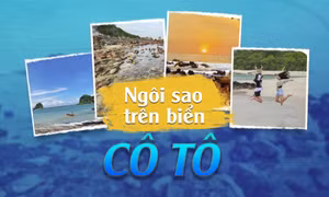 Ngôi sao trên biển Cô Tô