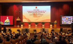 Kỷ niệm trọng thể 70 năm Ngày ký Hiệp định Geneva về đình chỉ chiến sự ở Việt Nam