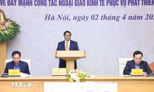 Thủ tướng chủ trì Hội nghị về đẩy mạnh công tác ngoại giao kinh tế