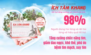 Bị bệnh mạch vành, đau ngực, khó thở thì nên dùng sớm Ích Tâm Khang