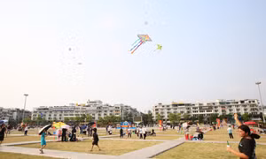 Rực rỡ sắc màu tại Lễ hội thả diều 2024
