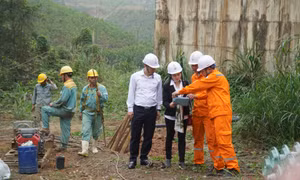 Hoàn thành giai đoạn II Dự án cải tạo, nâng cao đường dây 110kV 173, 174 T500 Quảng Ninh - Giáp Khẩu - Hà Tu - Hà Lầm, trước tiến độ 3,5 ngày