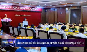 Gắn trách nhiệm người đứng đầu các cơ quan, đơn vị, địa phương trong xây dựng danh mục vị trí việc làm