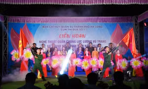 TP Hạ Long: Liên hoan nghệ thuật quần chúng “Khúc quân hành vùng Đông Bắc”