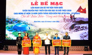 Thư viện tỉnh Quảng Ninh giành giải Nhất tại Liên hoan Cán bộ thư viện toàn quốc