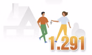 1.291 - là số hộ nghèo, hộ có hoàn cảnh khó khăn trên toàn tỉnh được xây mới, sửa chữa nhà ở trong 3 năm qua